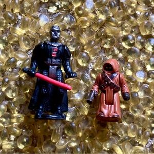 😻 3 for $13 (2) Star Wars Action Fleet Mini Figures.